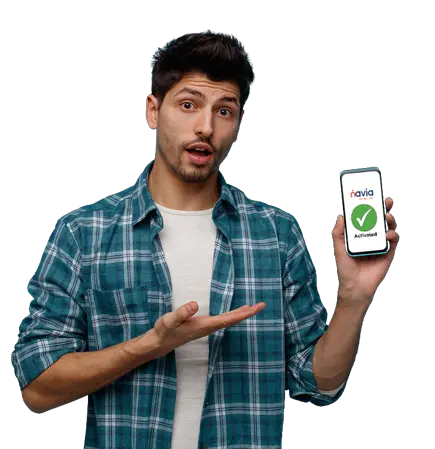 Man holding phone